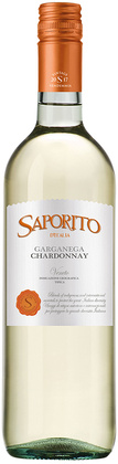 Saporito bianco chardonnay tappo vite 75cl